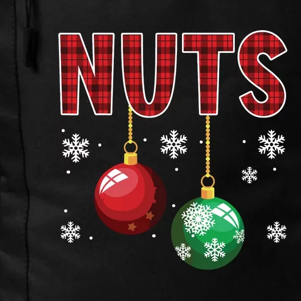 Chest Nuts Matching Chestnuts Funny Christmas Couples Nuts Daily Commute Backpack