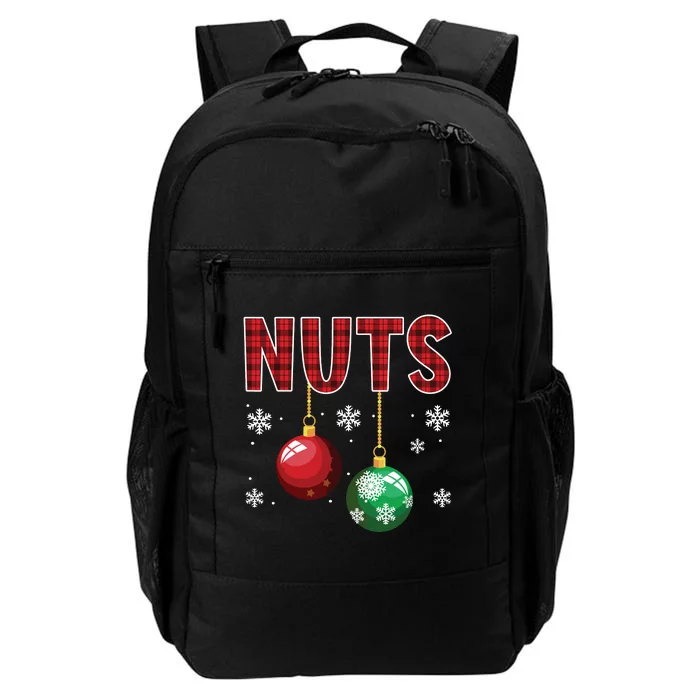 Chest Nuts Matching Chestnuts Funny Christmas Couples Nuts Daily Commute Backpack