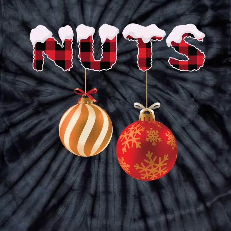 chest nuts matching chestnuts funny christmas couples nuts Tie-Dye T-Shirt