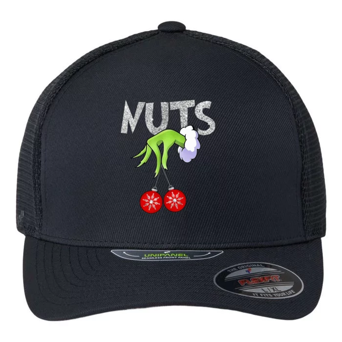 Chest Nuts Matching Chestnuts Xmas Christmas Couples Flexfit Unipanel Trucker Cap