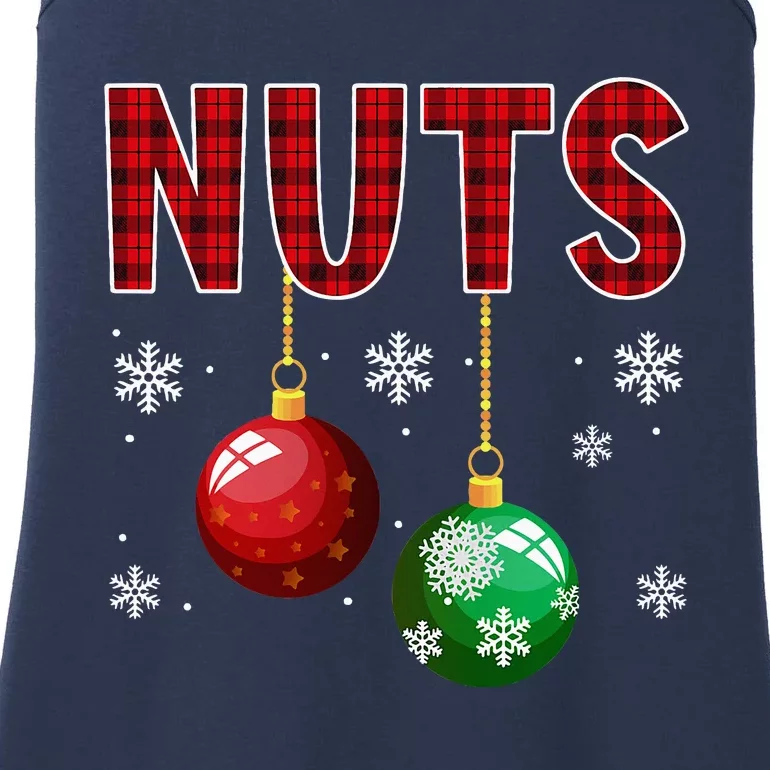 Chest Nuts Matching Chestnuts Funny Christmas Couples Nuts Ladies Essential Tank