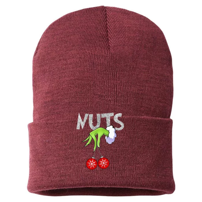 Chest Nuts Matching Chestnuts Xmas Christmas Couples Sustainable Knit Beanie