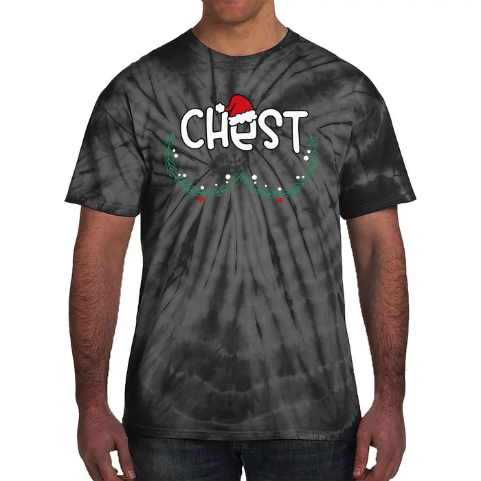 Chest Nuts Matching Chestnuts Xmas Christmas Couples Tie-Dye T-Shirt