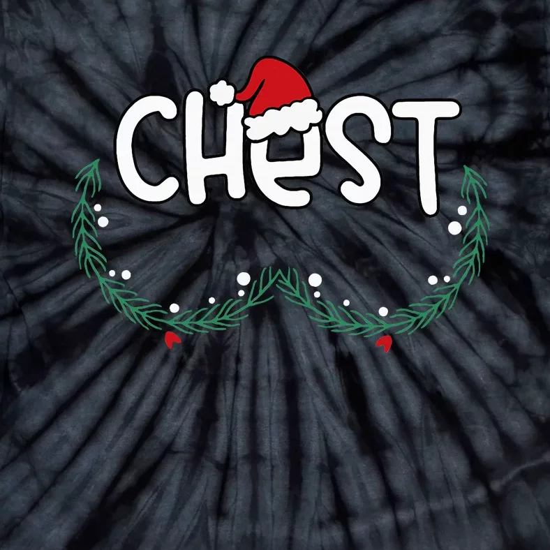 Chest Nuts Matching Chestnuts Xmas Christmas Couples Tie-Dye T-Shirt