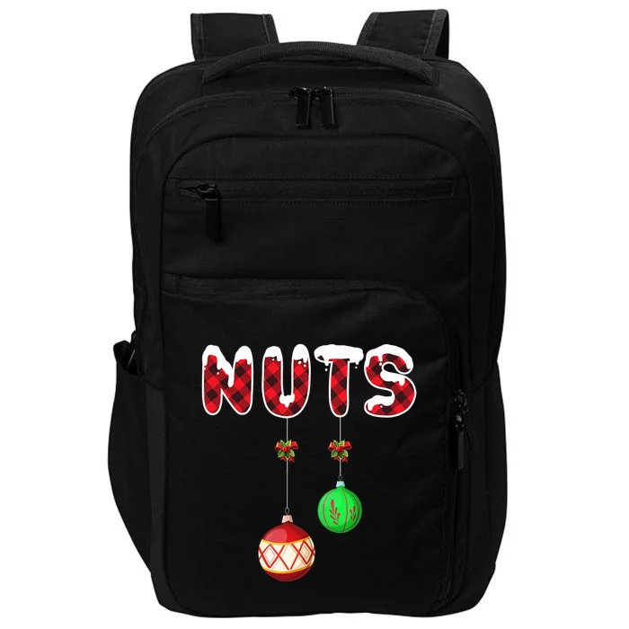 Chest Nuts Matching Christmas Pajamas For Couples Adults Impact Tech Backpack