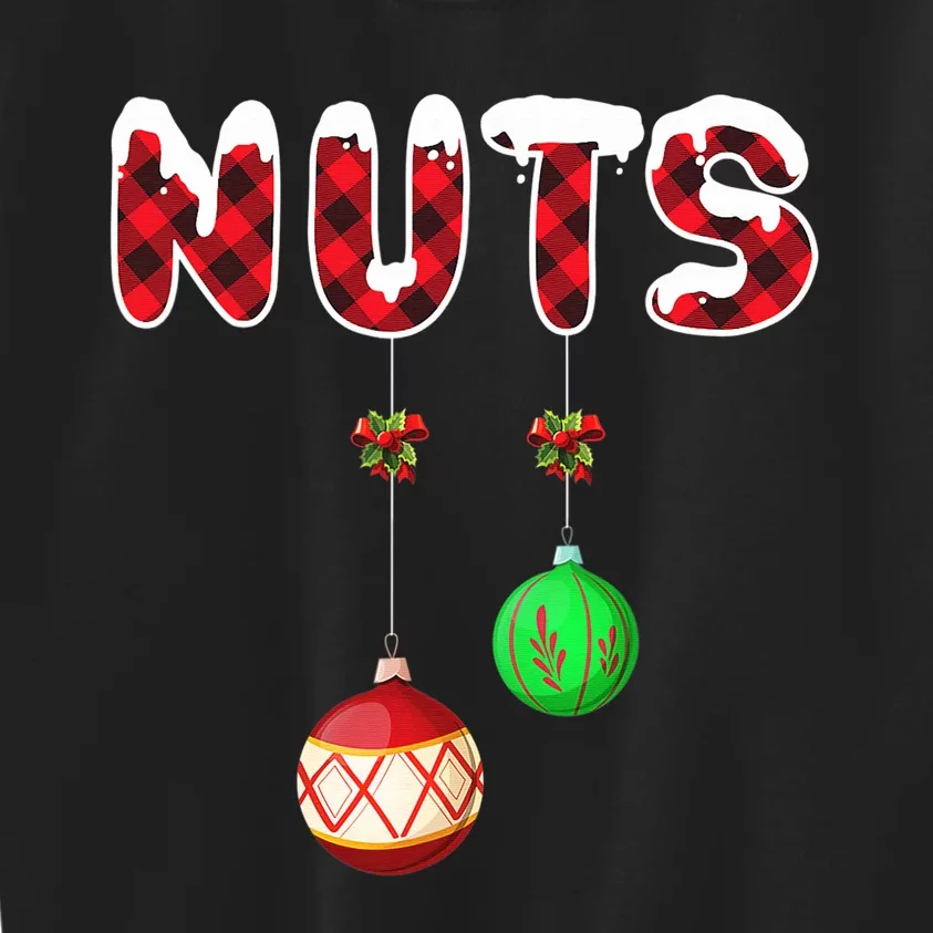 Chest Nuts Matching Christmas Pajamas For Couples Adults Kids Sweatshirt