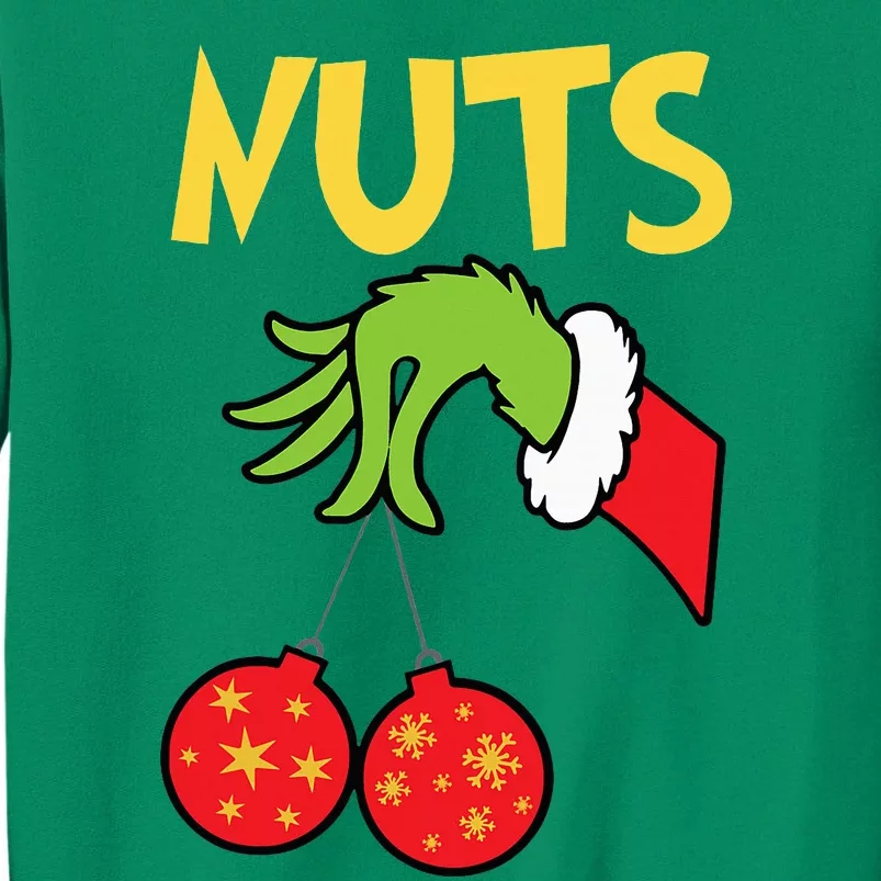 Chest Nuts Matching Chestnuts Funny Christmas Couples Nuts Sweatshirt