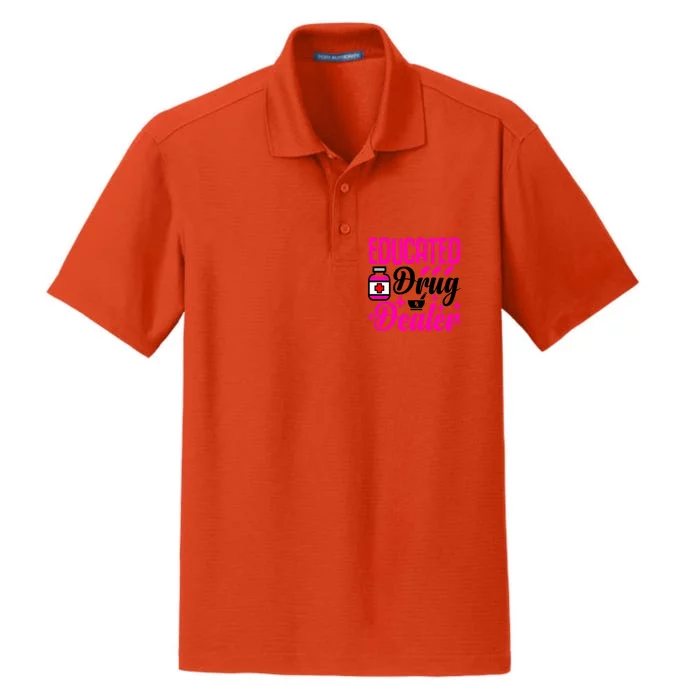 Cute Nurse Medical Pharmacy Pharmacy Tech Rn Lpn Cna Gift Dry Zone Grid Performance Polo