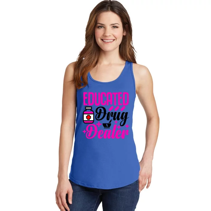 Cute Nurse Medical Pharmacy Pharmacy Tech Rn Lpn Cna Gift Ladies Essential Tank