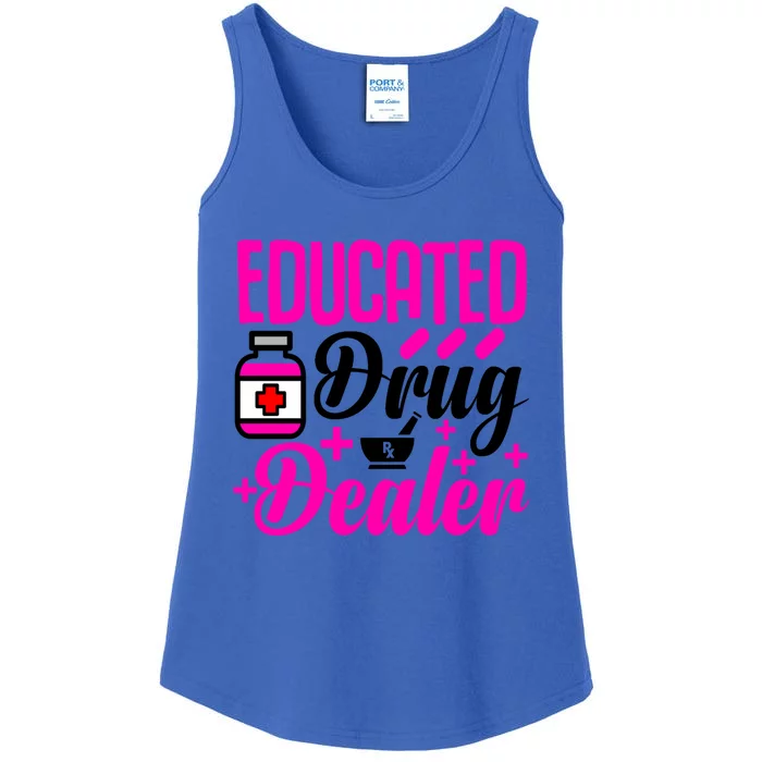 Cute Nurse Medical Pharmacy Pharmacy Tech Rn Lpn Cna Gift Ladies Essential Tank