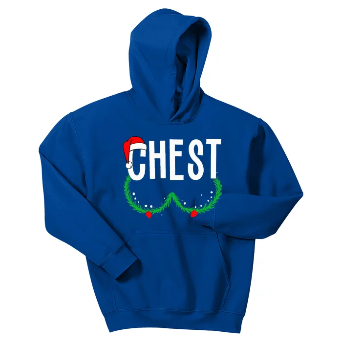 Chest Nuts Matching Chestnuts Christmas Kids Hoodie