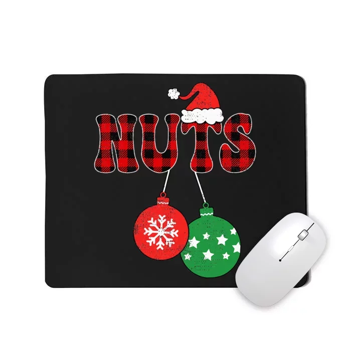 Chest Nuts Matching Chestnuts Xmas Couples Mousepad