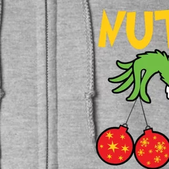 Chest Nuts Matching Chestnuts Funny Christmas Couples Nuts Full Zip Hoodie