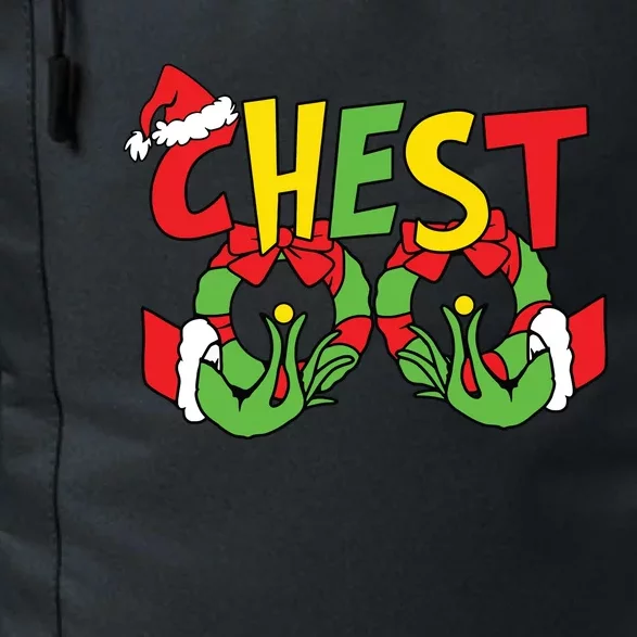 Chest Nuts Matching Chestnuts Funny Christmas Couples Nuts Daily Commute Backpack