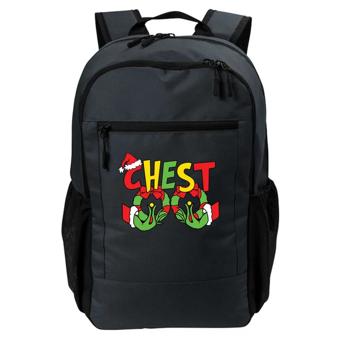 Chest Nuts Matching Chestnuts Funny Christmas Couples Nuts Daily Commute Backpack