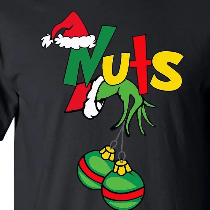 Chest Nuts Matching Chestnuts Funny Christmas Couples Nuts Tall T-Shirt