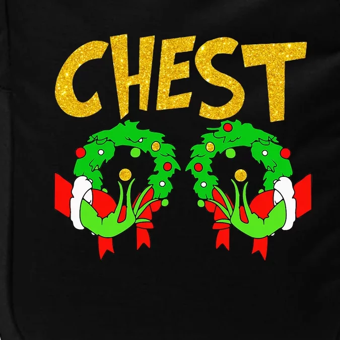 Chest Nuts Matching Chestnuts Funny Christmas Couples Chest Impact Tech Backpack