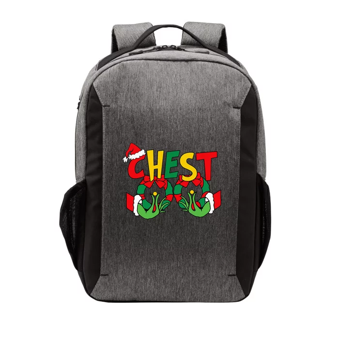 Chest Nuts Matching Chestnuts Funny Christmas Couples Nuts Vector Backpack