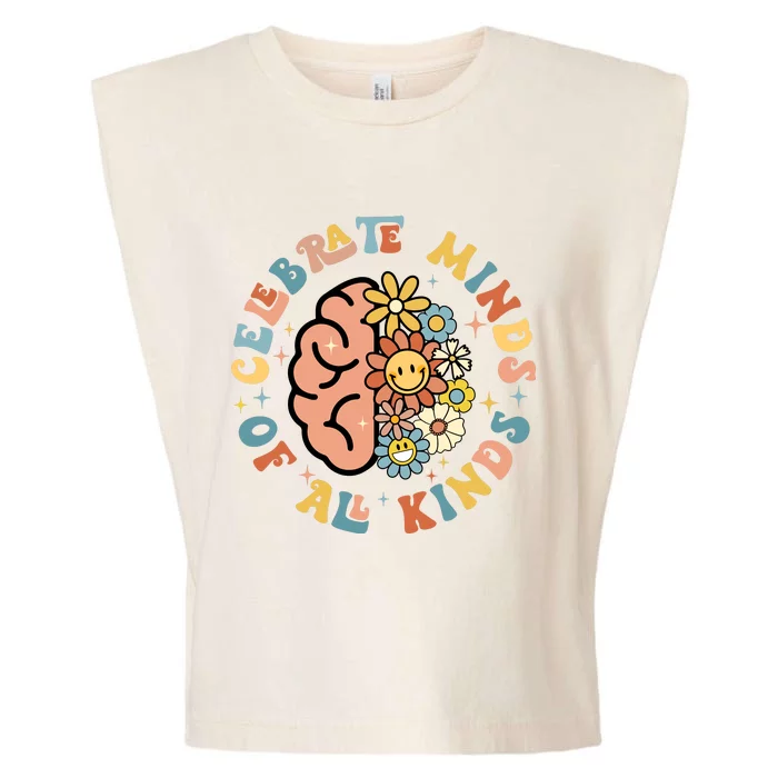 Celebrate Neurodiversity Minds Of All Kinds Garment-Dyed Women's Muscle Tee