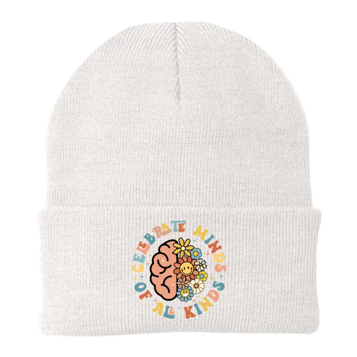 Celebrate Neurodiversity Minds Of All Kinds Knit Cap Winter Beanie