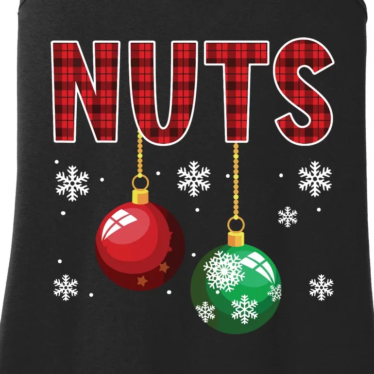 Chest Nuts Matching Chestnuts Funny Christmas Couples Nuts Ladies Essential Tank