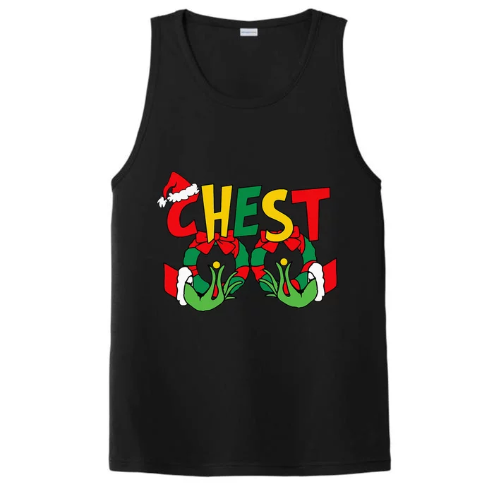 Chest Nuts Matching Chestnuts Christmas Couples Nuts Performance Tank