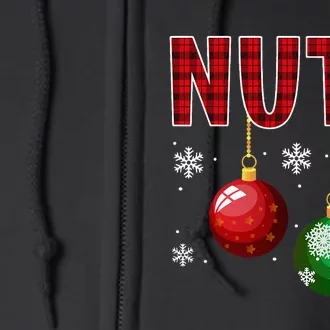 Chest Nuts Matching Chestnuts Funny Christmas Couples Nuts Full Zip Hoodie