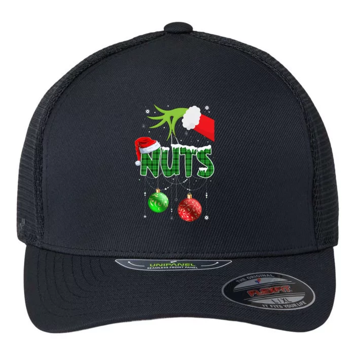 Chest Nuts Matching Chestnuts Christmas Couples Nuts Flexfit Unipanel Trucker Cap