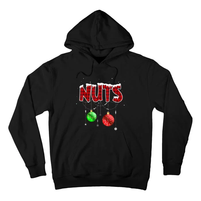 Chest Nuts Matching Chestnuts Christmas Couples Nuts Tall Hoodie