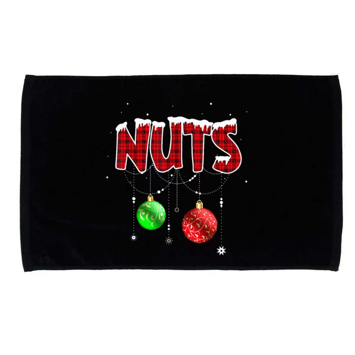 Chest Nuts Matching Chestnuts Christmas Couples Nuts Microfiber Hand Towel