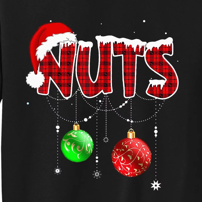 Chest Nuts Matching Chestnuts Christmas Couples Nuts Tall Sweatshirt