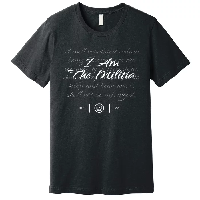 Colion Noir Merch I Am The Militia Premium T-Shirt