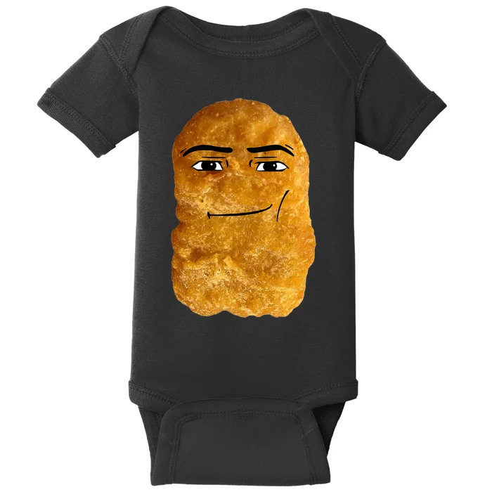 Chicken Nugget Meme Baby Bodysuit