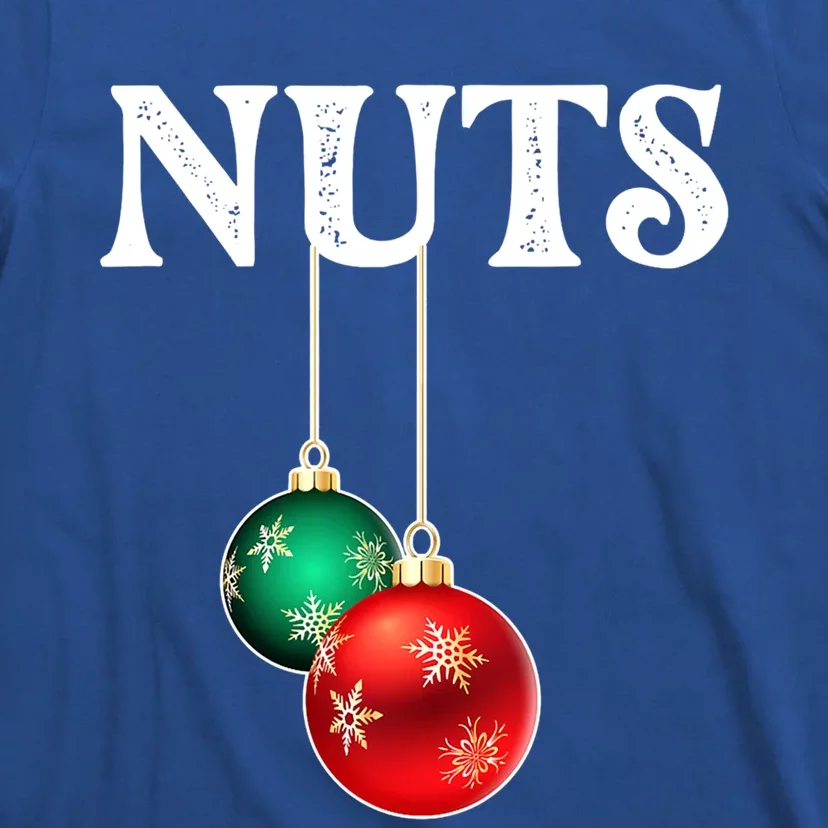 Chest Nuts Matching Chestnuts Christmas Couples Nuts Gift T-Shirt