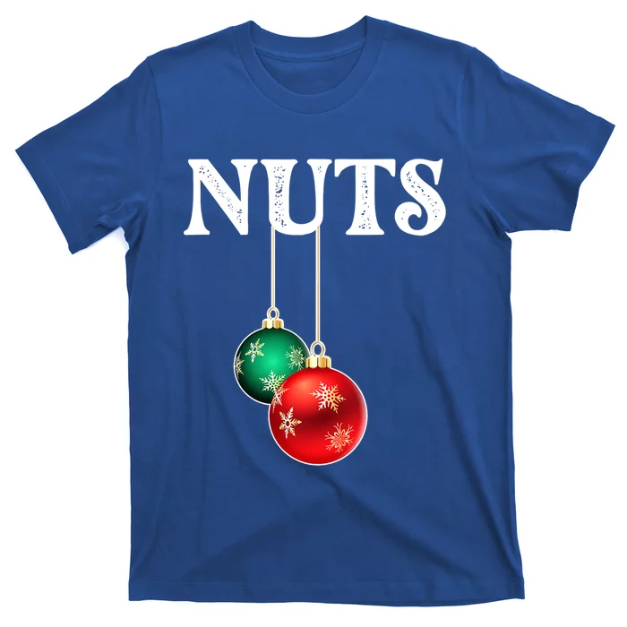 Chest Nuts Matching Chestnuts Christmas Couples Nuts Gift T-Shirt