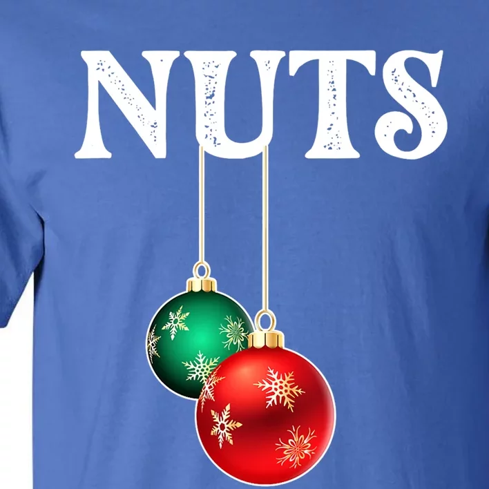 Chest Nuts Matching Chestnuts Christmas Couples Nuts Gift Tall T-Shirt