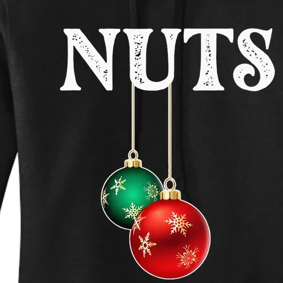 Chest Nuts Matching Chestnuts Christmas Couples Nuts Women's Pullover Hoodie