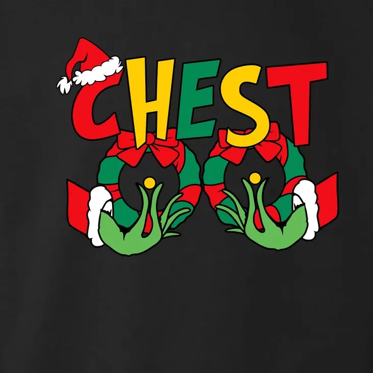 Chest Nuts Matching Chestnuts Funny Christmas Couples Nuts Toddler Hoodie