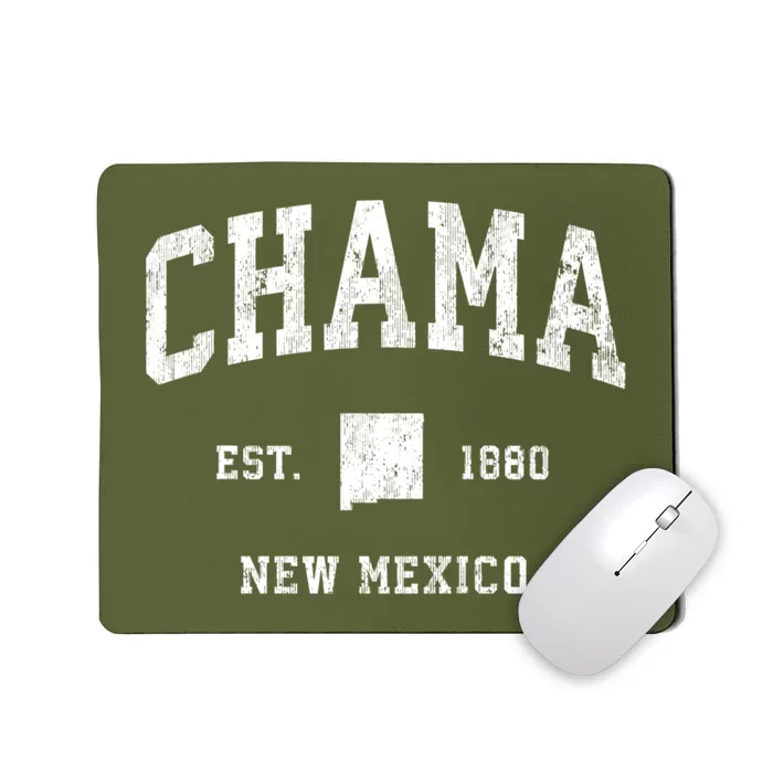 Chama New Mexico Nm Vintage Athletic Mousepad