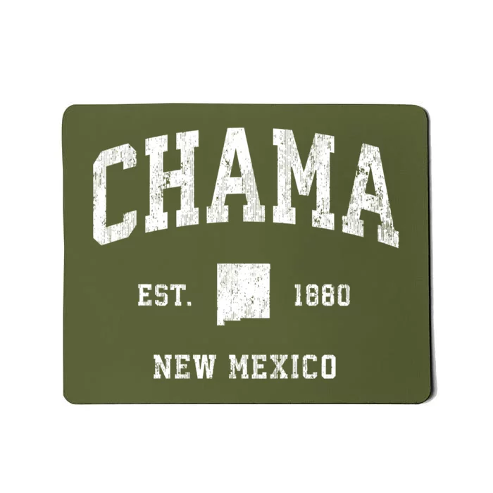 Chama New Mexico Nm Vintage Athletic Mousepad