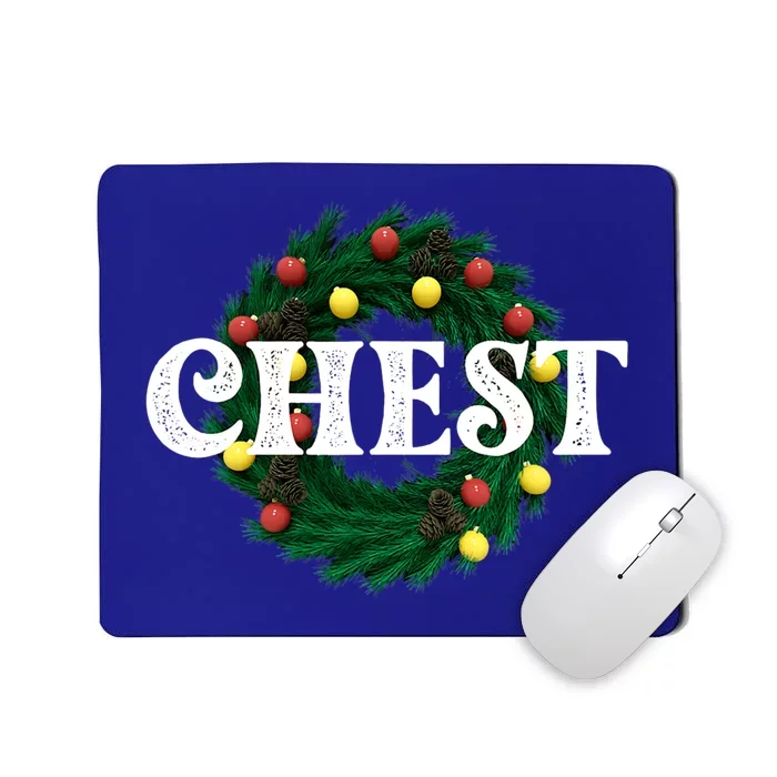 Chest Nuts Matching Chestnuts Christmas Couples Great Gift Mousepad