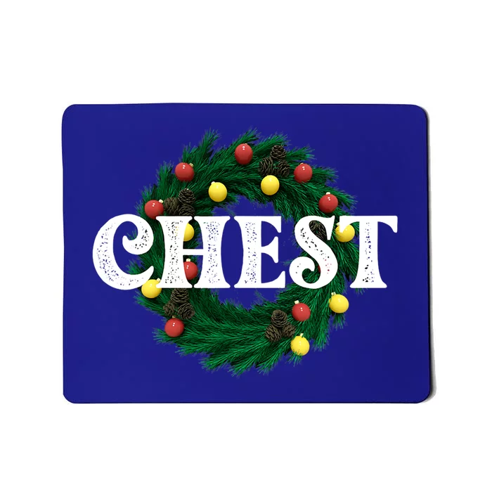 Chest Nuts Matching Chestnuts Christmas Couples Great Gift Mousepad