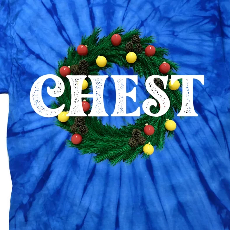 Chest Nuts Matching Chestnuts Christmas Couples Great Gift Tie-Dye T-Shirt