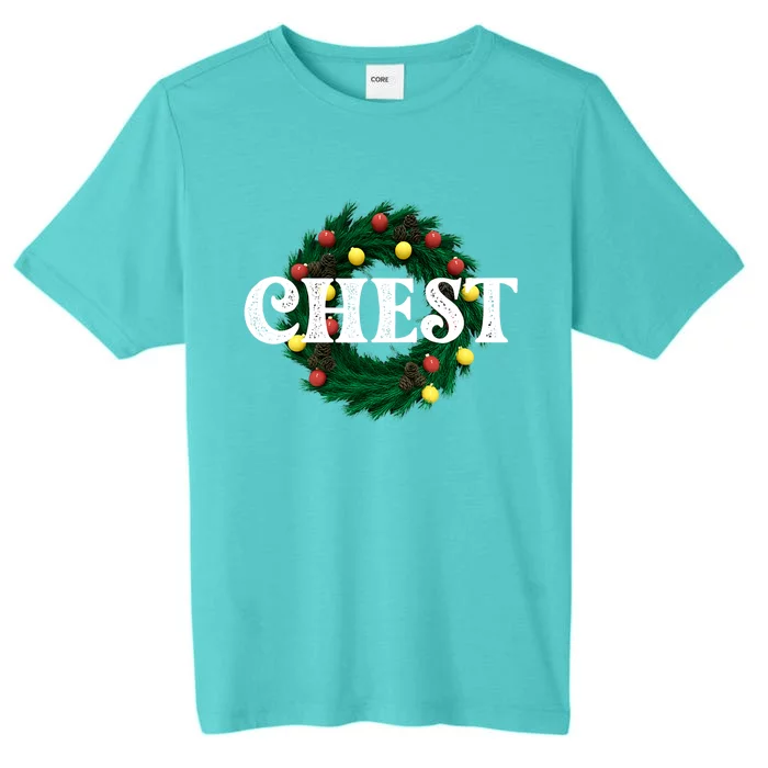 Chest Nuts Matching Chestnuts Christmas Couples Great Gift ChromaSoft Performance T-Shirt