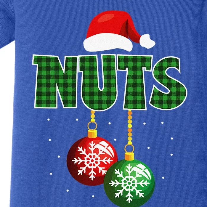 Chest Nuts Matching Chestnuts Family Funny Christmas Couples Gift Baby Bodysuit