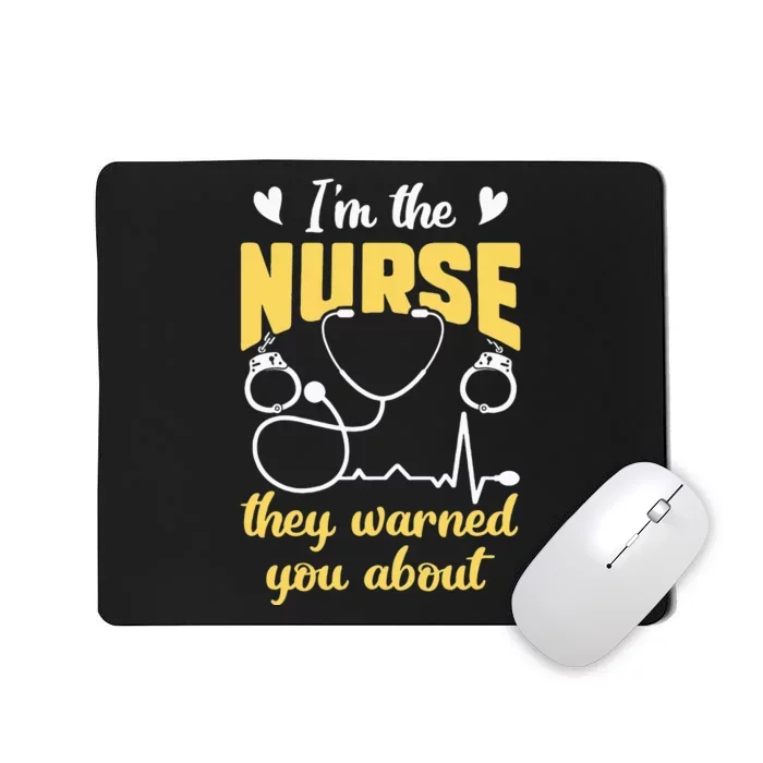 Correctional Nurse Nursing Correction Officer Mousepad