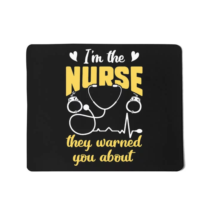 Correctional Nurse Nursing Correction Officer Mousepad