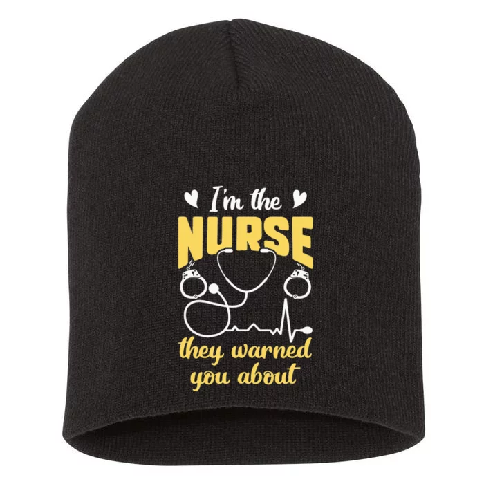 Correctional Nurse Nursing Correction Officer Short Acrylic Beanie