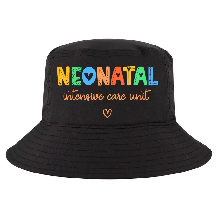 Colorful Nicu Nurse Neonatal Intensive Care Unit Wo Gift Cool Comfort Performance Bucket Hat