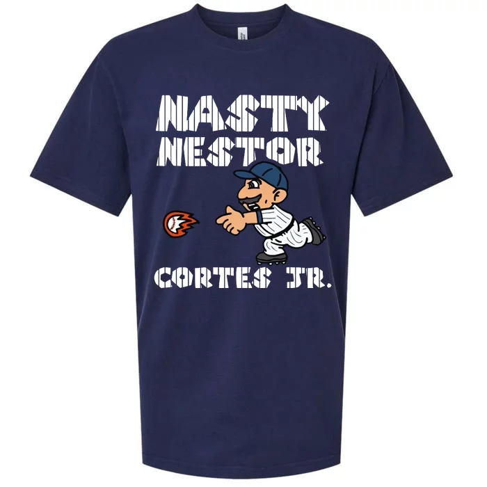 Cute Nasty Nestor Cortes Jr Baseball Legend Catch Ball Sueded Cloud Jersey T-Shirt